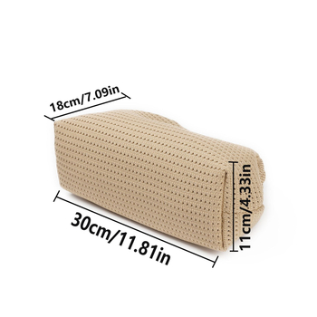 Τσαντάκι clutch σε μορφή dumpling, στυλ Cloud Pack, πολυεστέρας, κλείσιμο με latch, ανοιχτή τσέπη