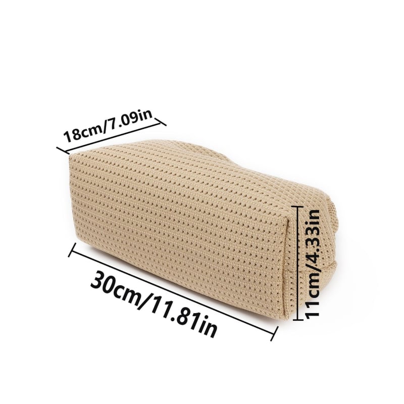 Geantă clutch în formă de dumpling, stil Cloud Pack, poliester, închidere cu clapetă, buzunar exterior deschis