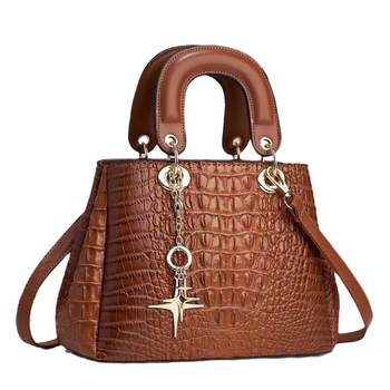 Női PU Crescent Pack táska - Városi egyszerűség, cipzár, poliészter bélés, vízszintes négyzet alakú forma, Domiluo