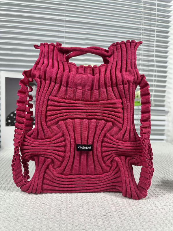 Női mini hátizsák fedéllel – friss és édes stílus, poliészter anyag, húzózsinóros nyitás, puha anyagú, belső zseb a telefon számára, mindennapi használatra, 2024 ősz