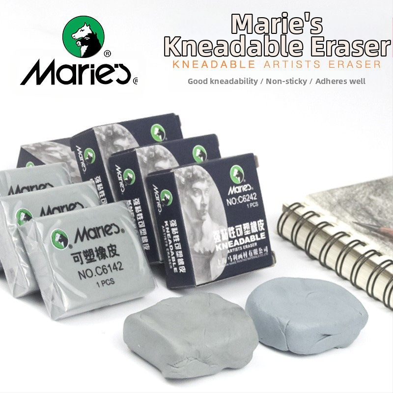 Marley C6142 guma plastilinai un skicēm – Zīmols Marley, Modelis C6142, Materiāls: Guma, Lietošana: Skices zīmēšana, Neto svars: 0.025