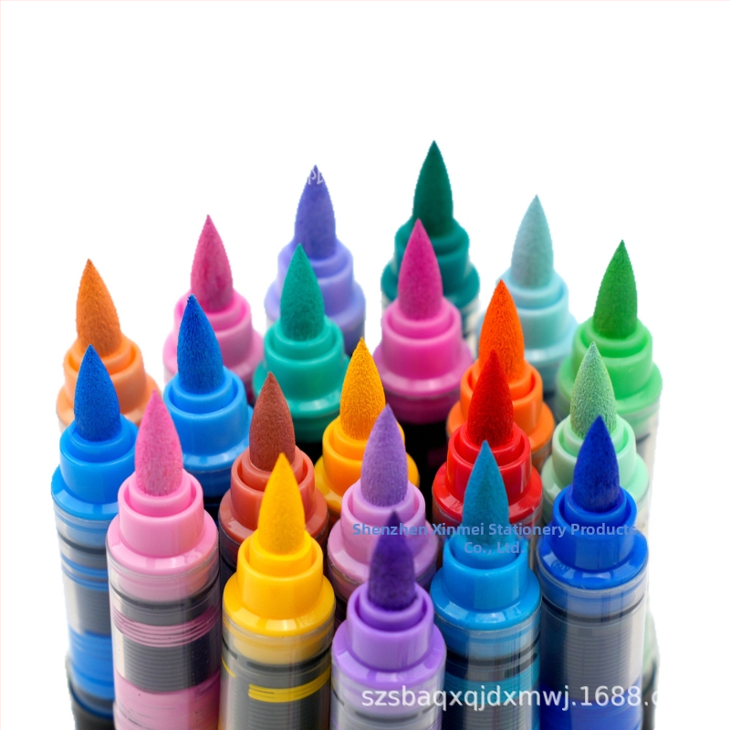 Flysea akrilinis markeris, maišytos spalvos, OEM prekinis ženklas, neutralus dizainas