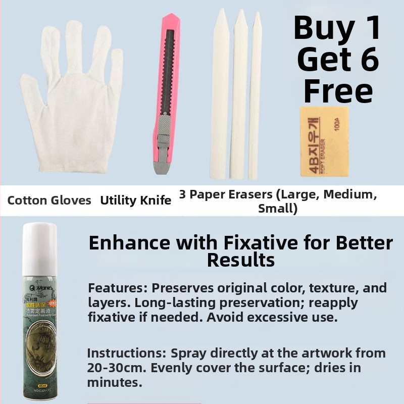 SIMBALION Lion SP-12S меки пастелни пръчки за скици и рисунка за ученици по изобразително изкуство