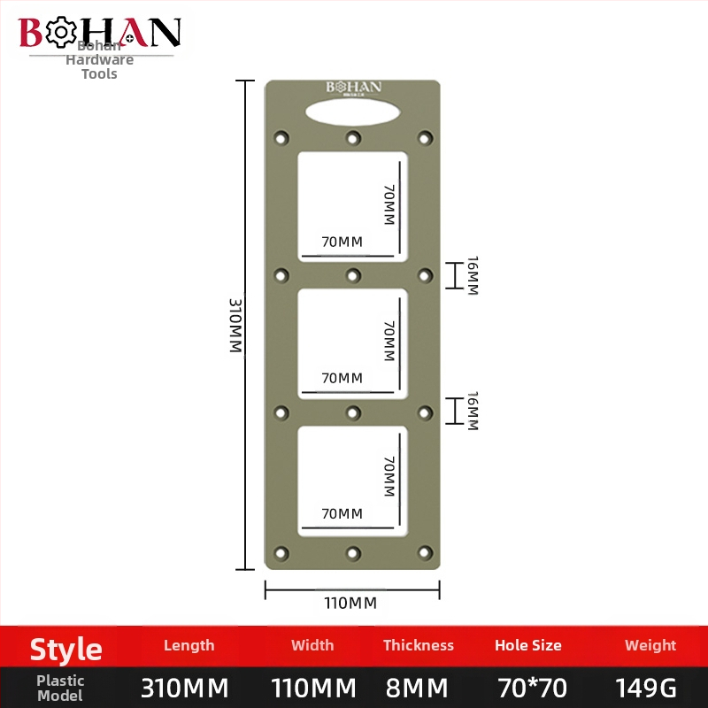 Φρέζα ξύλου Bohan για ξυλουργικές εφαρμογές – διάνοιξη οπών σε κουτιά τύπου 86, εργαλείο εγκοπής και αυλάκωσης για ντουλάπες