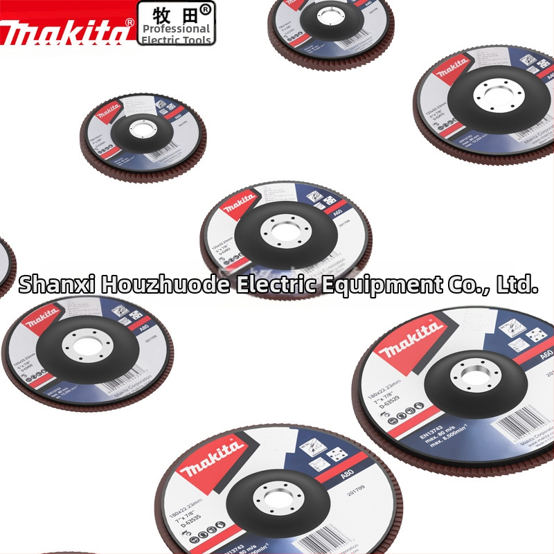 Makita 100 мм абразивен платнен диск за ъглошлайф – полиране, макс. скорост 80, твърдост A