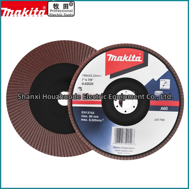 Makita 100 мм абразивен платнен диск за ъглошлайф – полиране, макс. скорост 80, твърдост A