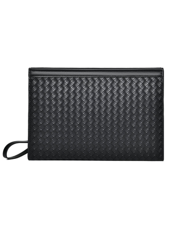 Мъжка клач чанта за бизнес и пътуване, PU кожа, устойчива на износване, подплата полиестер, голям капацитет