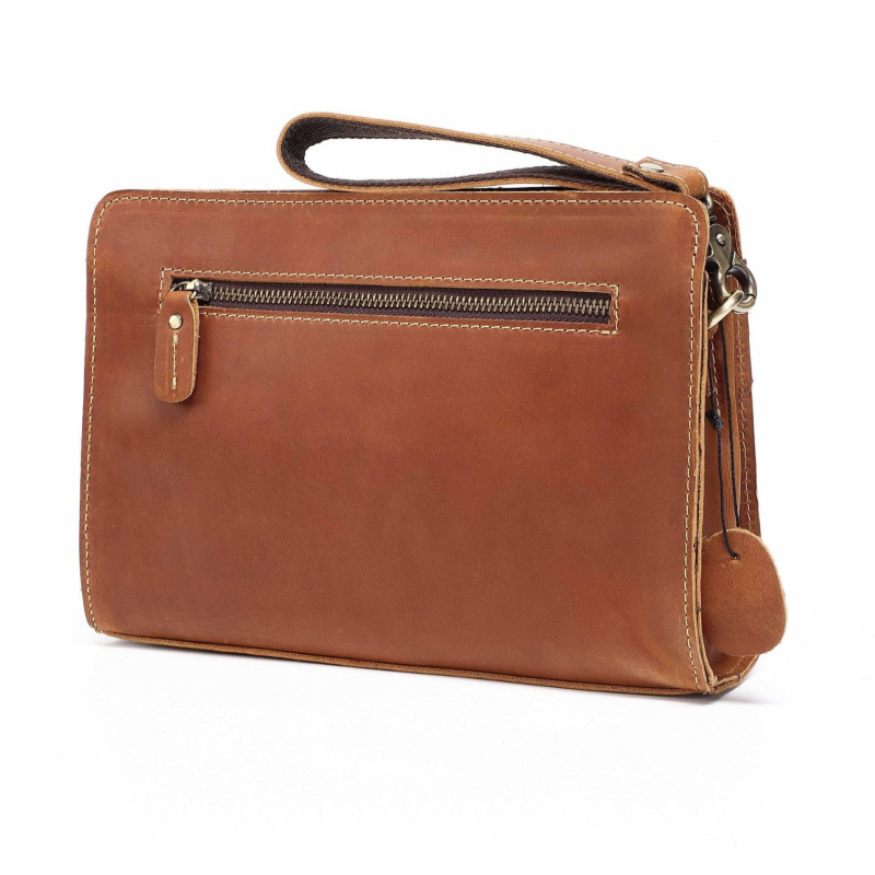 Unisex tikro odos telefono krepšys su kortelių skyriais, užtrauktukas, horizontaliai kvadratinis siluetas, vidinis pamušalas iš nailono