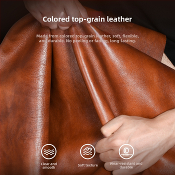 GERUOLA мъжки портфейл от естествена кожа, дълъг модел, против кражба, първи слой телешка кожа, подплата полиестер