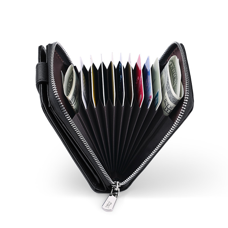 Vairuotojo pažymėjimo kortelių laikiklis – natūrali oda, 282 modelis, miesto minimalistinis stilius, išplėtimas ir saugojimas