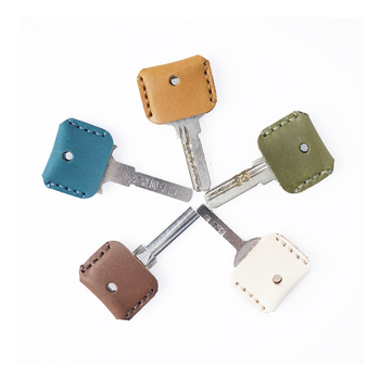 AIPIYI δερμάτινο κάλυμμα κλειδιών, από βοδινό δέρμα, ρετρό-μοντέρνος σχεδιασμός τέχνης, ανεξάρτητη συσκευασία