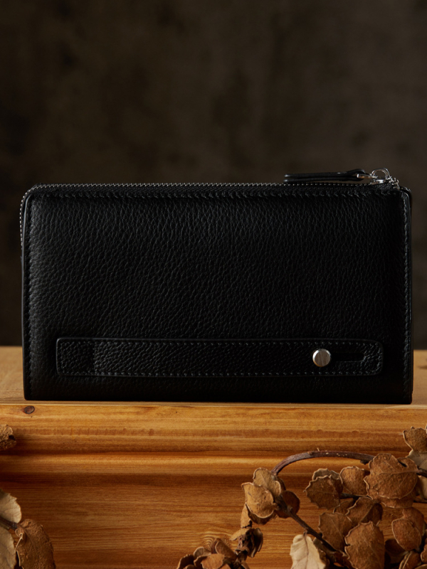 Vīriešu klutch soma, pilsētas vienkāršība, īsta āda, augšējā slāņa govejas āda, poliestera iekšpuse, uzglabāšanai