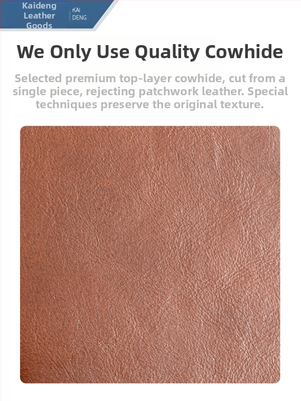 Muški novčanik od prave kože s RFID zaštitom, veliki kapacitet za novac, lagan, kožna podstava