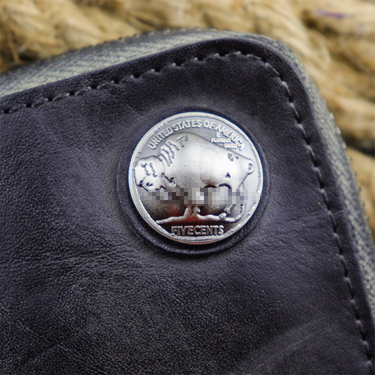 Raktų dėklas iš natūralios odos su augalinio tonavimo karvių odos pirmojo sluoksnio, retro stilius, modelis SG139, kortelių laikiklis