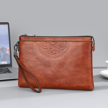 Williampolo vīriešu clutch soma - īsta āda, pilsētas stils, pirmās kārtas āda, ultralēta