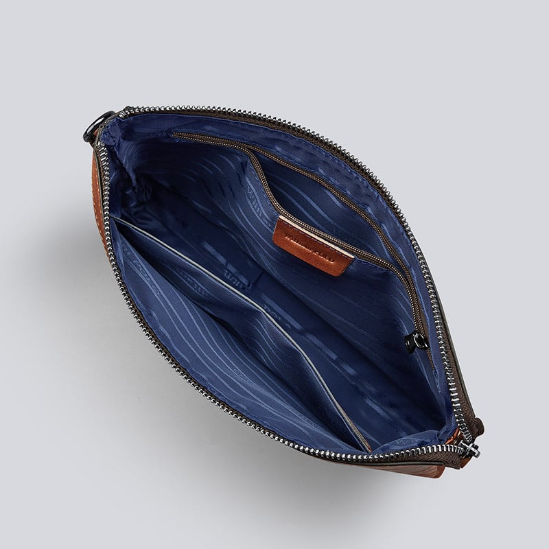 Williampolo vīriešu clutch soma - īsta āda, pilsētas stils, pirmās kārtas āda, ultralēta