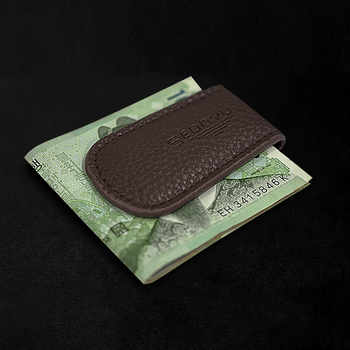 Мини магнитен PU портфейл, 1 сгъвка, унисекс, PU подплата