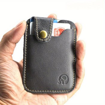 Hoshino PU odinė monetų kišenė su ID ir kortelių saugojimu, universalus, miesto stilius