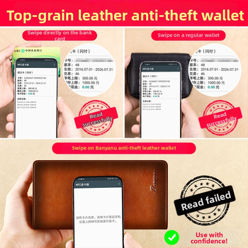 Bananu мъжки дълъг кожен портфейл – естествена кожа от първи слой, едноцветен, много слотове за карти