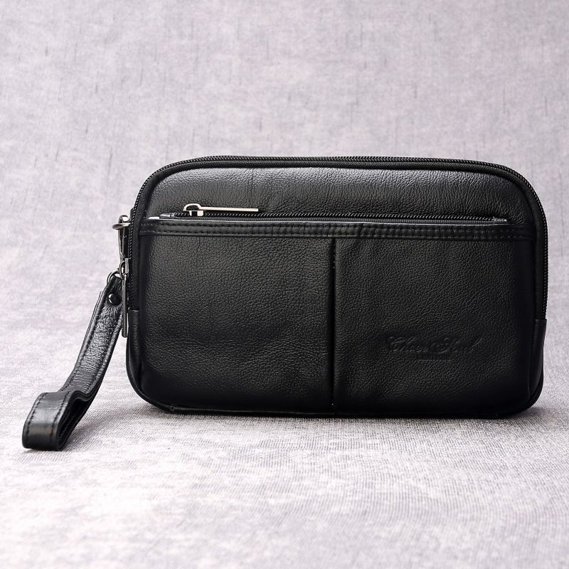 Vīriešu ādas klučs soma, pirmās kārtas liellādas āda, poliesteres odere, biznesa ceļojumiem, 2024. gada pavasaris