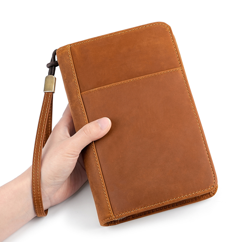 MaDonNo Valódi bőr utazási karsz-Organizer férfiaknak – 20–35L kapacitás, első réteg bőr, Oxford bélés, üzleti elit stílus, 7‑in‑1 bőr készlet (pipa/ cigaretta tartó, öngyújtó, tolltartó, kártyatartó, telefon táska)