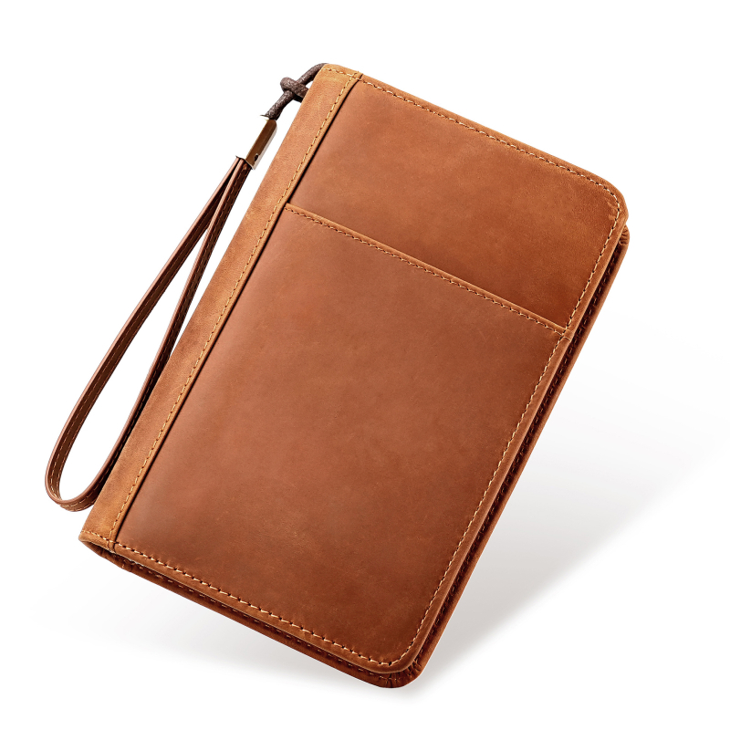 MaDonNo Valódi bőr utazási karsz-Organizer férfiaknak – 20–35L kapacitás, első réteg bőr, Oxford bélés, üzleti elit stílus, 7‑in‑1 bőr készlet (pipa/ cigaretta tartó, öngyújtó, tolltartó, kártyatartó, telefon táska)