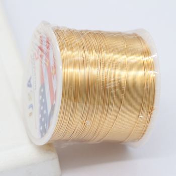 Μενταγιόν από χαλκό για κοσμήματα – ηλεκτροπλατιωμένος χαλκός αγωγός, σειρά Line, αλυσίδα με χάντρες και διαμόρφωση σύρματος