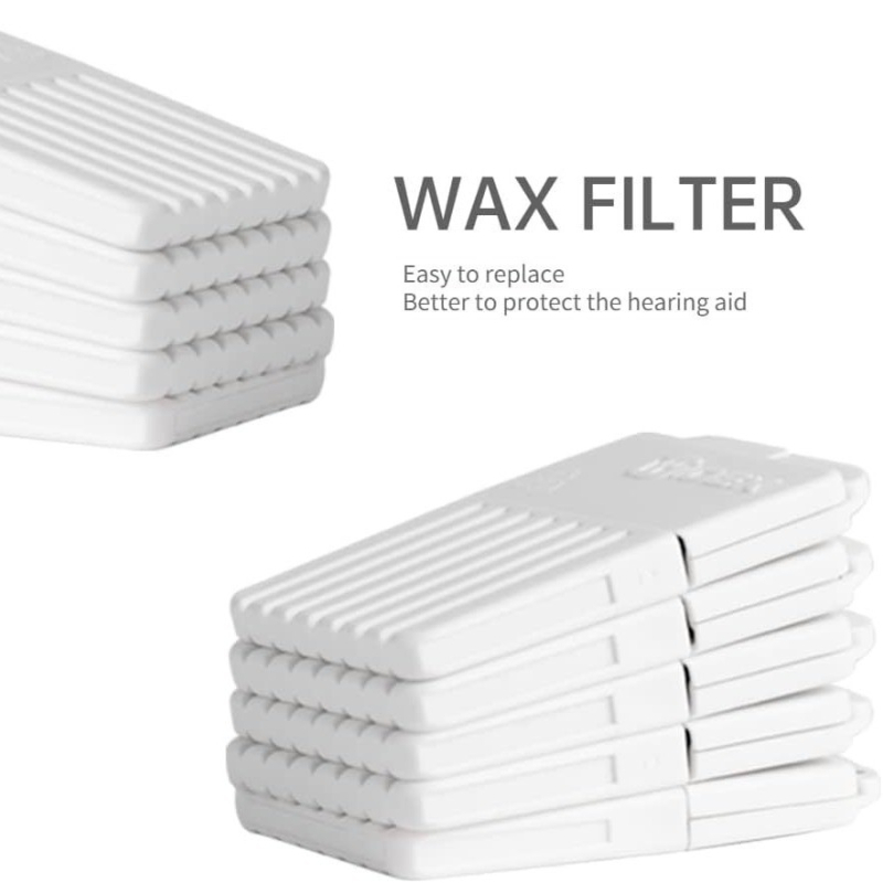 Widex Nanocare φίλτρο κατά του κεριού αυτιού, υλικό PC, κωδ. 02, 5 πακέτα / 40 σετ καθαρισμού, βάρος 0,3