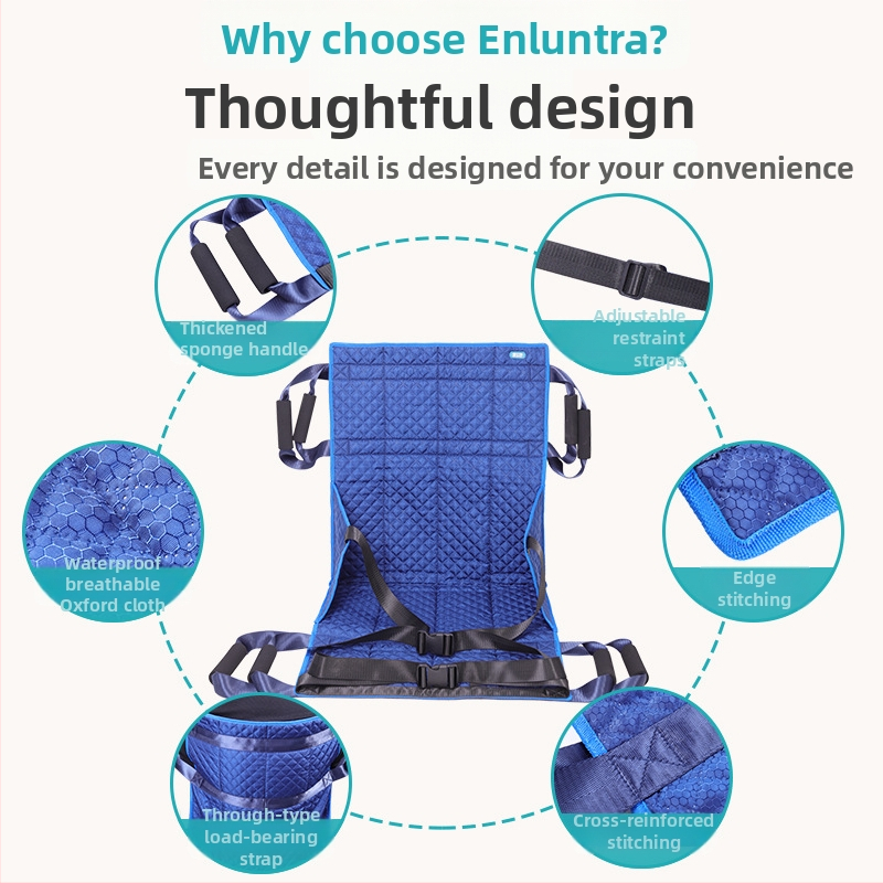 BD03 Подложка за повдигане при прехвърляне от инвалидна количка, Oxford плат, персонализация налична