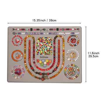 Enrichoice πίνακας για χάντρες DIY – Πλαστικό/ρητίνη, φλοκ επίστρωση, αρχικός σχεδιασμός