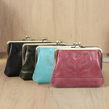 Black Angel γυναικείο πορτοφόλι – από κορυφαίο δέρμα βοδινού, με κέντημα, 1-πτυχή, επένδυση πολυεστέρα