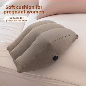 Надуваема възглавничка за крак, PVC екологично чист материал; дебелина 0.4 мм; стил ромб/опростен; тегло 0.65 кг; марка KX, модел 234071