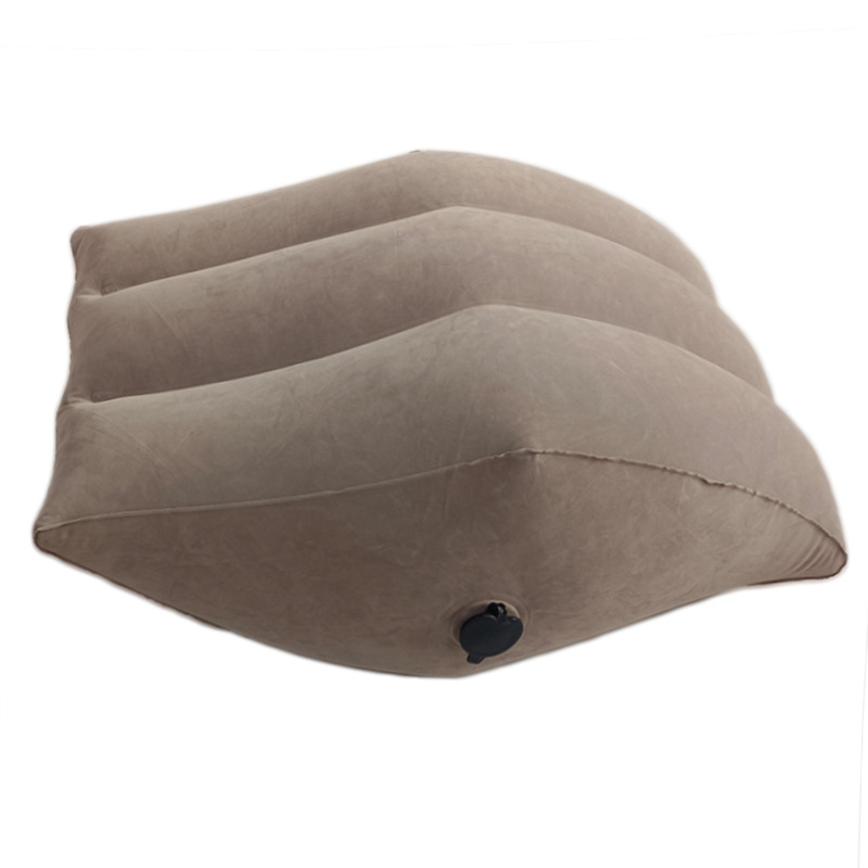 Надуваема възглавничка за крак, PVC екологично чист материал; дебелина 0.4 мм; стил ромб/опростен; тегло 0.65 кг; марка KX, модел 234071