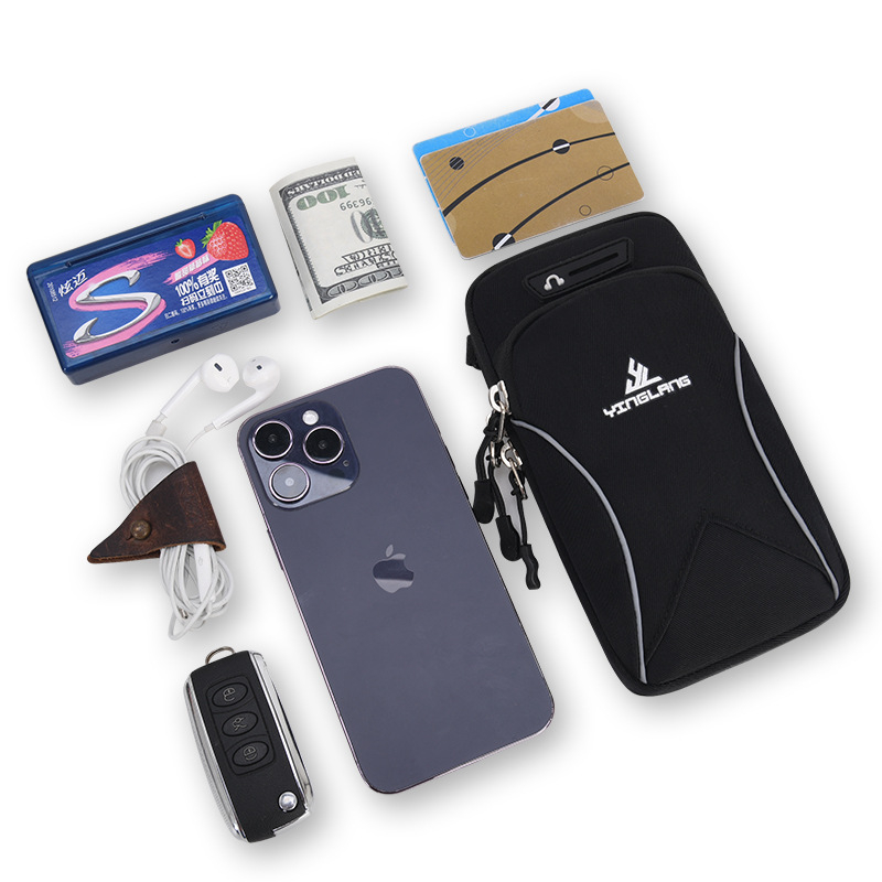 Geantă pentru braț Yinglang pentru sporturi în aer liber – Oxford, respirabilă, impermeabilă, ultra-ușoară