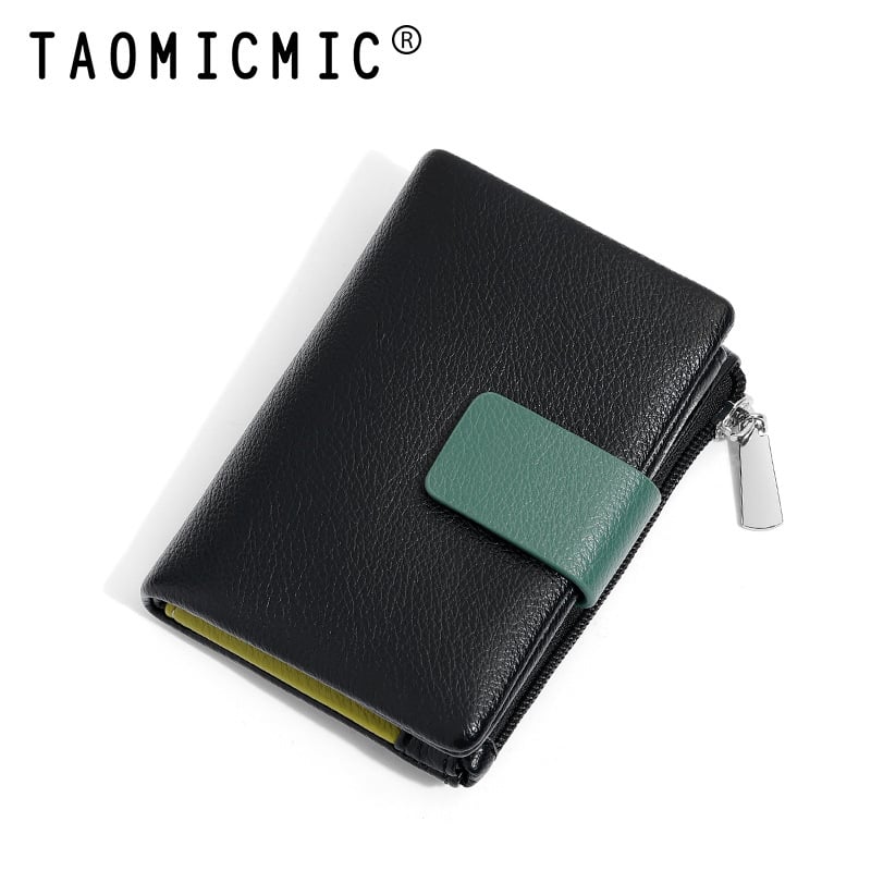 Női PU-bifold pénztárca több kártyatartóval, vízálló, ultra-könnyű