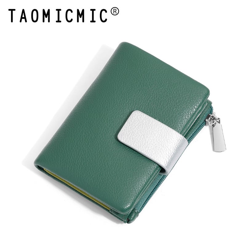 Női PU-bifold pénztárca több kártyatartóval, vízálló, ultra-könnyű