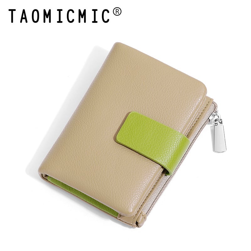 Női PU-bifold pénztárca több kártyatartóval, vízálló, ultra-könnyű