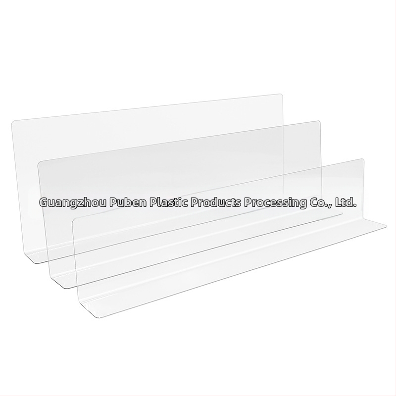 Puben пластмасова L-образна уплътнителна лента за пролуки под мебелите – прост модерен дизайн