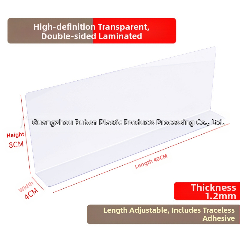 Puben πλαστική λωρίδα L-σχήματος για κενά κάτω από τα έπιπλα – απλός μοντέρνος σχεδιασμός