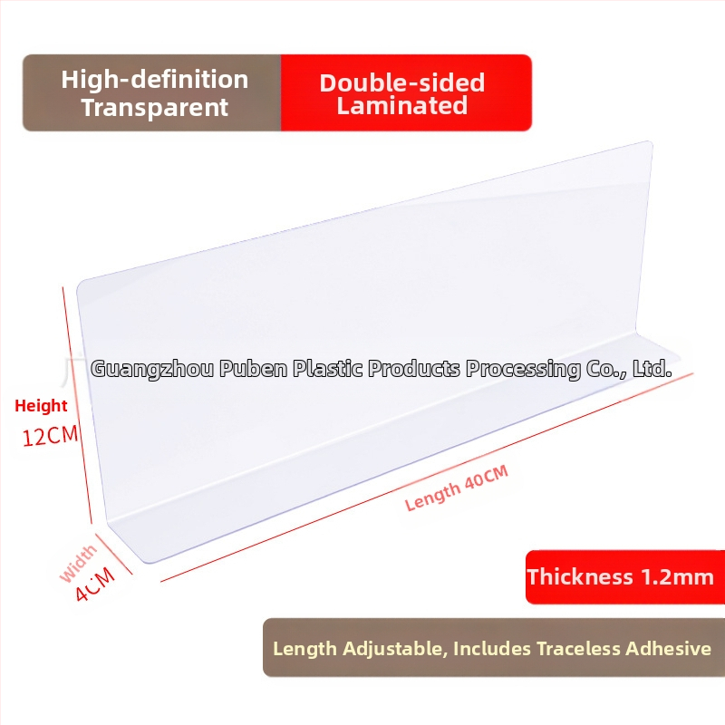 Puben πλαστική λωρίδα L-σχήματος για κενά κάτω από τα έπιπλα – απλός μοντέρνος σχεδιασμός