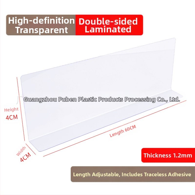 Puben πλαστική λωρίδα L-σχήματος για κενά κάτω από τα έπιπλα – απλός μοντέρνος σχεδιασμός