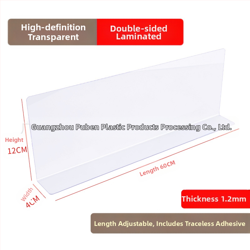 Puben πλαστική λωρίδα L-σχήματος για κενά κάτω από τα έπιπλα – απλός μοντέρνος σχεδιασμός