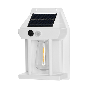 Ηλιακή εξωτερική τοίχικη λάμπα με αισθητήρα κίνησης, νήμα βολφραμίου, 3 λειτουργίες, μοντέλο XY-888