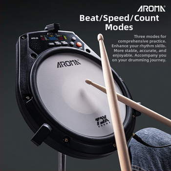 APD-20 Tichá bubnová podložka – ABS materiál, praktická podložka na bubny pre začiatočníkov, príslušenstvo od AROMA