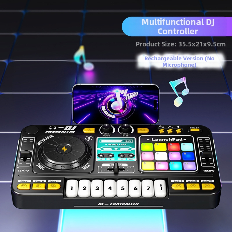 Bērnu muzikāla rotaļlieta – rietumu sitaminstrumenti, ABS korpuss, Huamin zīmols, vecums 7–14 gadi