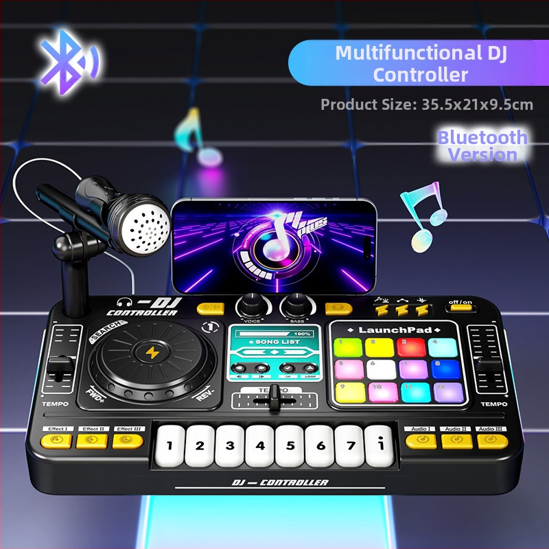 Bērnu muzikāla rotaļlieta – rietumu sitaminstrumenti, ABS korpuss, Huamin zīmols, vecums 7–14 gadi