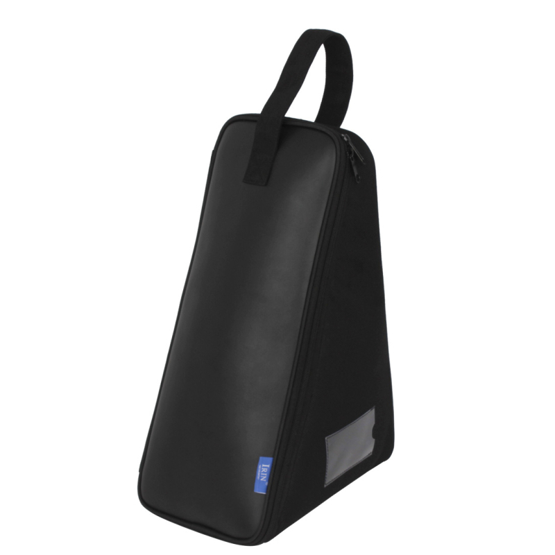 IRIN Dobogó pedál táska W-109, bőr + Oxford anyag, OPP csomagolás