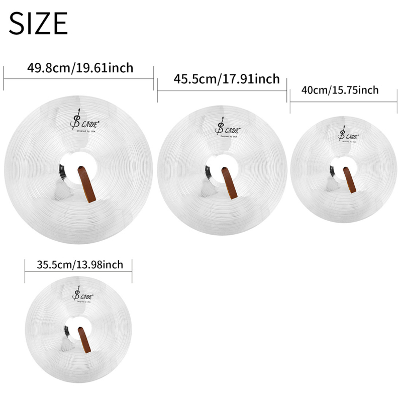 SLADE MD140 Katonai cintányér, modell MD140, csomagolás: Opp bag, alkalmas zeneszerekhez
