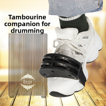 Orff κουδουνάκια ποδιού J115 – παιδικό κρουστό όργανο με διπλή σειρά κουδουνιών, Zhejiang