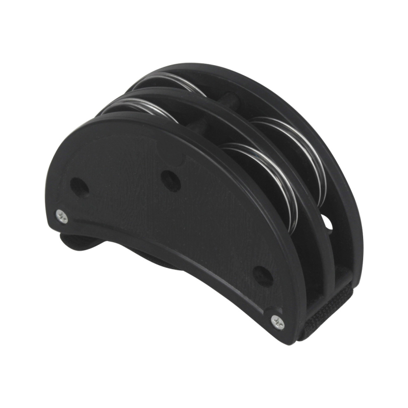 Orff lábcsengők J115 – gyermekeknek szánt ütőhangszer dupla soros csengőkkel, Zhejiang